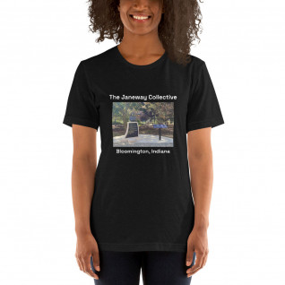 Short-Sleeve Unisex T-Shirt: Photo of the Captain Janeway Statue 